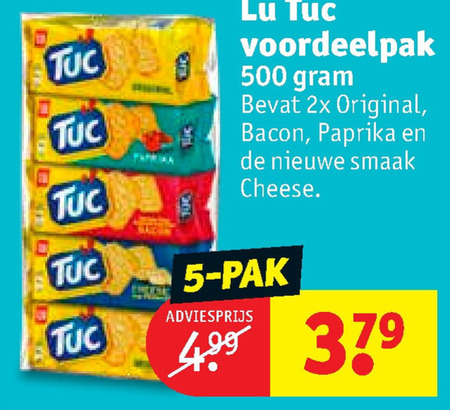 Lu Tuc   zoutje folder aanbieding bij  Kruidvat - details