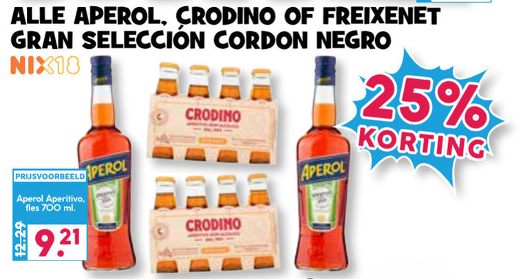 Crodino   aperitief folder aanbieding bij  Boons Markt - details