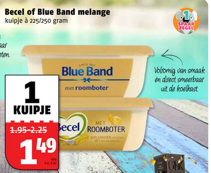 Becel   margarine folder aanbieding bij  Poiesz - details