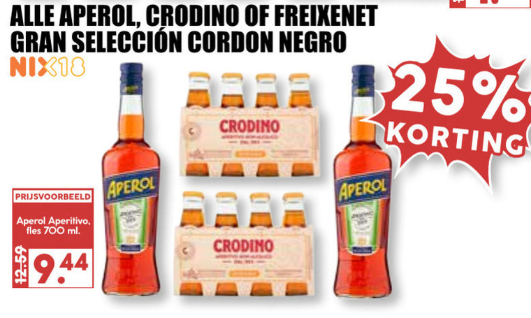 Crodino   aperitief folder aanbieding bij  MCD Supermarkt Basis - details