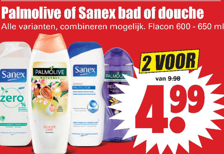 Palmolive   douchegel folder aanbieding bij  Dirk - details