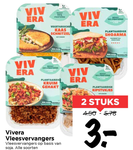 Vivera   vegetarisch folder aanbieding bij  Vomar - details