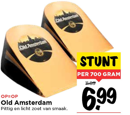 Old Amsterdam   kaas folder aanbieding bij  Vomar - details