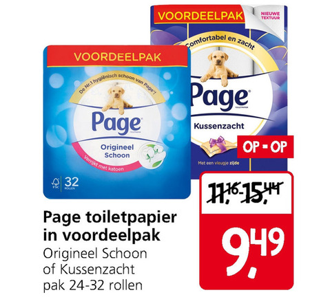 Page   toiletpapier folder aanbieding bij  Jan Linders - details