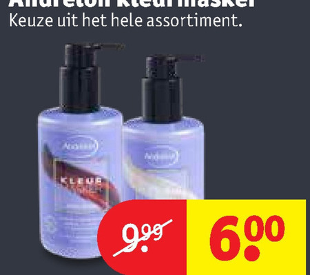 Andrelon   haarmasker folder aanbieding bij  Kruidvat - details