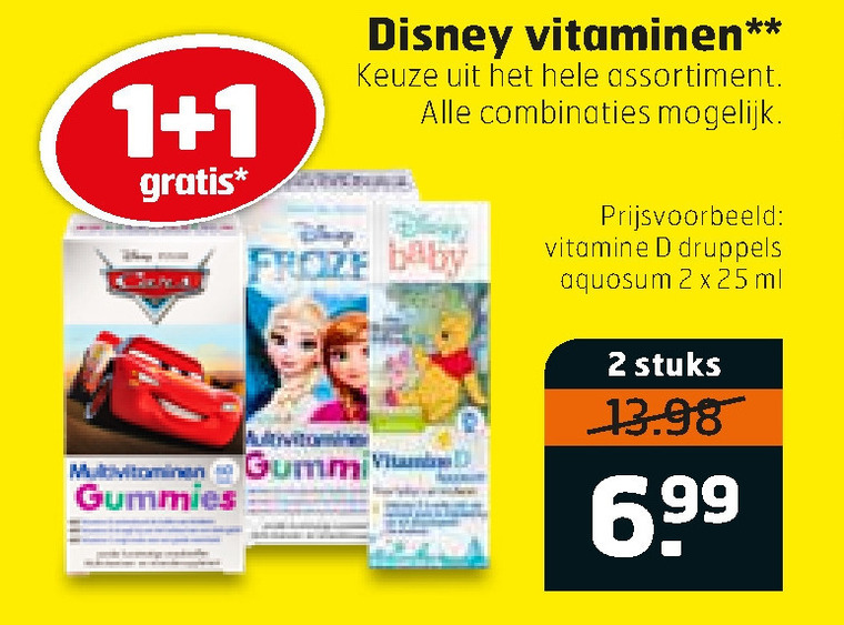 Gummies   multivitaminen folder aanbieding bij  Trekpleister - details