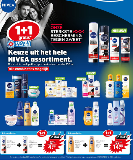 Nivea   shampoo, deodorant folder aanbieding bij  Trekpleister - details