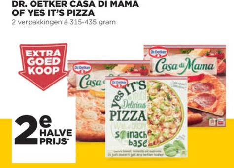 Dr Oetker Diepvriespizza Folder nbieding Bij Jumbo Details