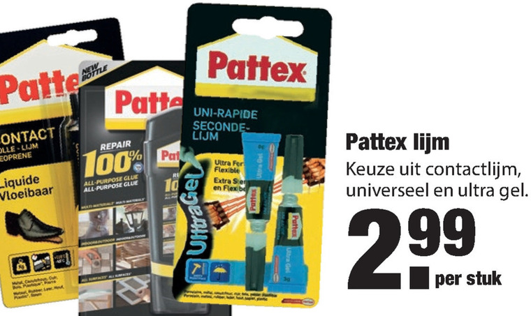 Pattex   lijm folder aanbieding bij  Aldi - details