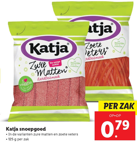 Katja   snoep folder aanbieding bij  Lidl - details