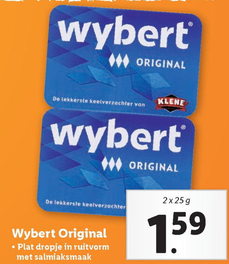 Wybert   snoep folder aanbieding bij  Lidl - details