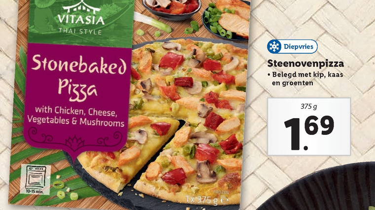 Vitasia   diepvriespizza folder aanbieding bij  Lidl - details