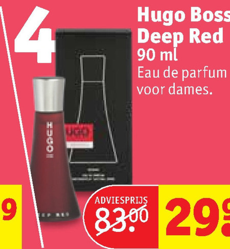 Hugo Boss   eau de parfum folder aanbieding bij  Kruidvat - details