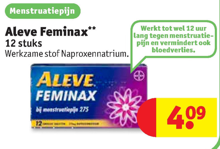 Aleve   pijnremmer folder aanbieding bij  Kruidvat - details