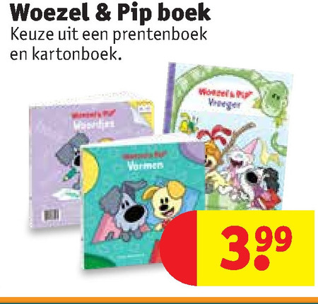 Woezel en Pip   babyboekjes folder aanbieding bij  Kruidvat - details