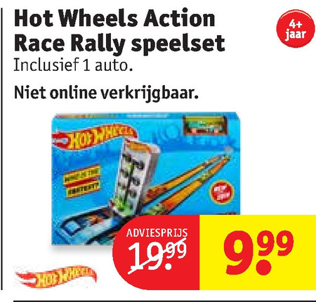 Hot Wheels   miniatuur auto folder aanbieding bij  Kruidvat - details