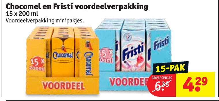 Chocomel   chocolademelk, drinkyoghurt folder aanbieding bij  Kruidvat - details