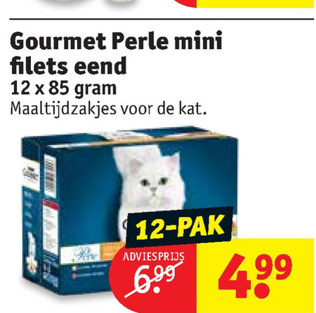 Gourmet   kattenvoer folder aanbieding bij  Kruidvat - details