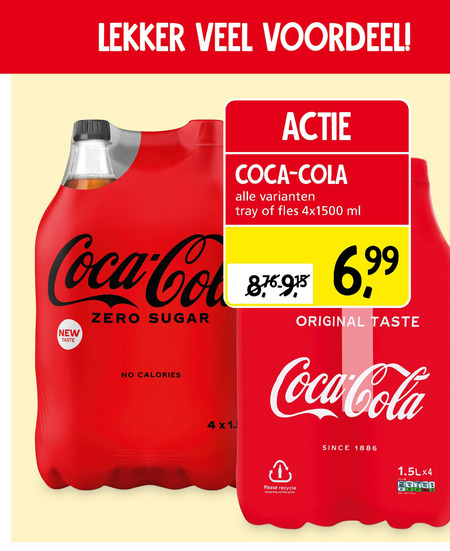 Coca-Cola   cola folder aanbieding bij  Jan Linders - details