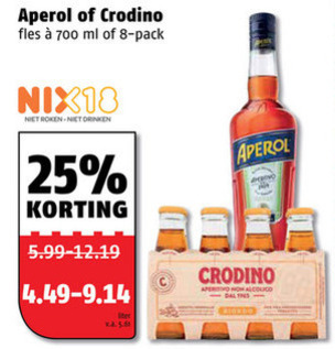 Aperol   aperitief folder aanbieding bij  Poiesz - details