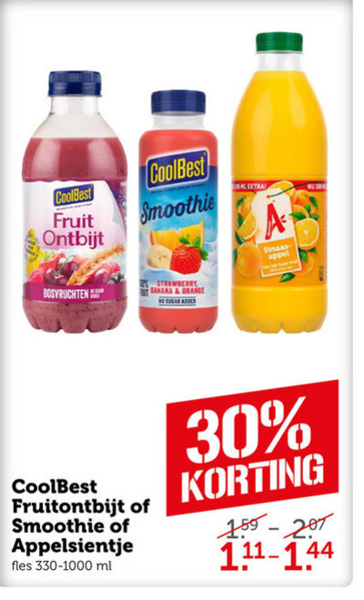 Appelsientje   fruitdrank, vruchtensap folder aanbieding bij  Coop - details