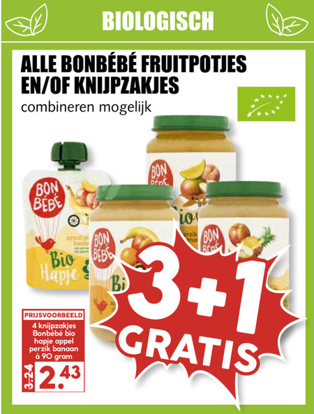 Bonbebe   babyvoeding folder aanbieding bij  MCD Supermarkt Basis - details