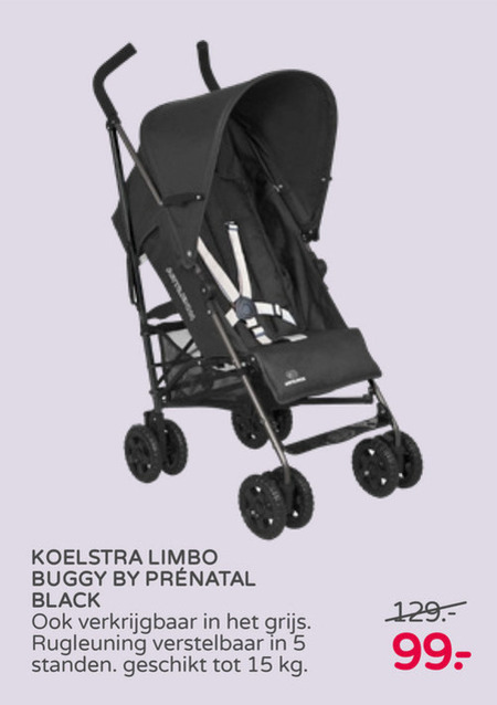 Koelstra   buggy folder aanbieding bij  Prenatal - details