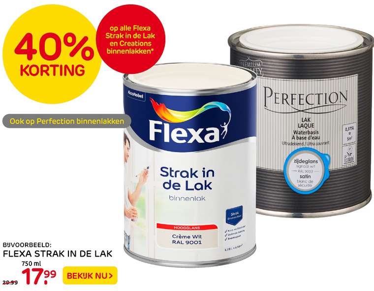 Flexa   lak folder aanbieding bij  Praxis - details