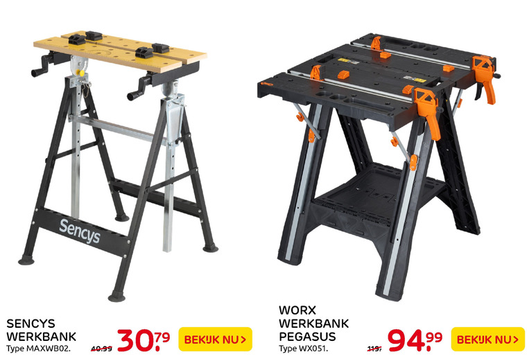 Worx   werkbank folder aanbieding bij  Praxis - details