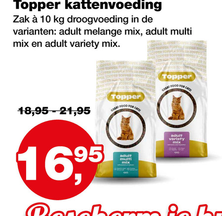 Topper   kattenvoer folder aanbieding bij  Jumper - details