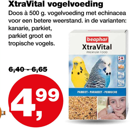 Beaphar   vogelvoer folder aanbieding bij  Jumper - details