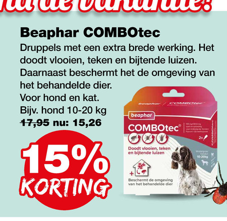 Beaphar   vlooienband folder aanbieding bij  Jumper - details