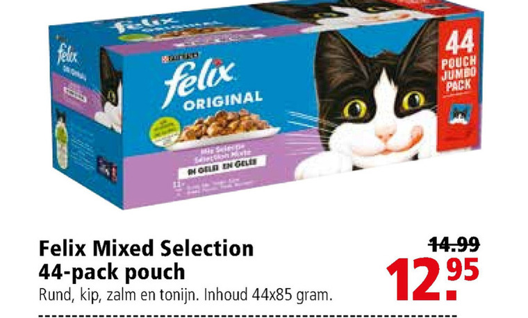 Felix kattenvoer bij Welkoop - details