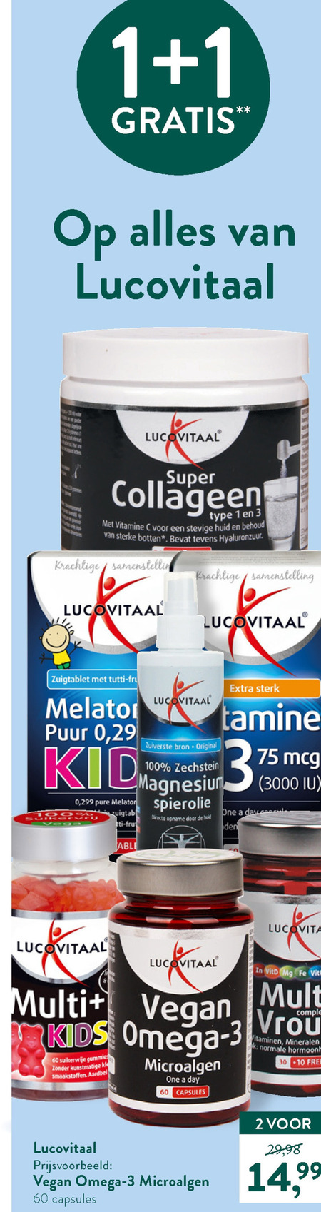 Lucovitaal   voedingssupplement folder aanbieding bij  Holland & Barrett - details