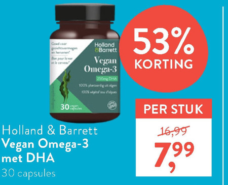 Holland and Barrett   voedingssupplement folder aanbieding bij  Holland & Barrett - details