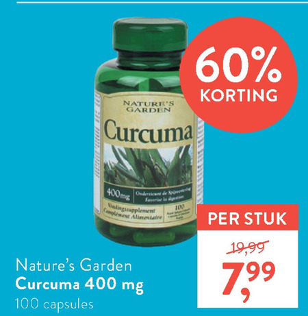 Natures Garden   voedingssupplement folder aanbieding bij  Holland & Barrett - details