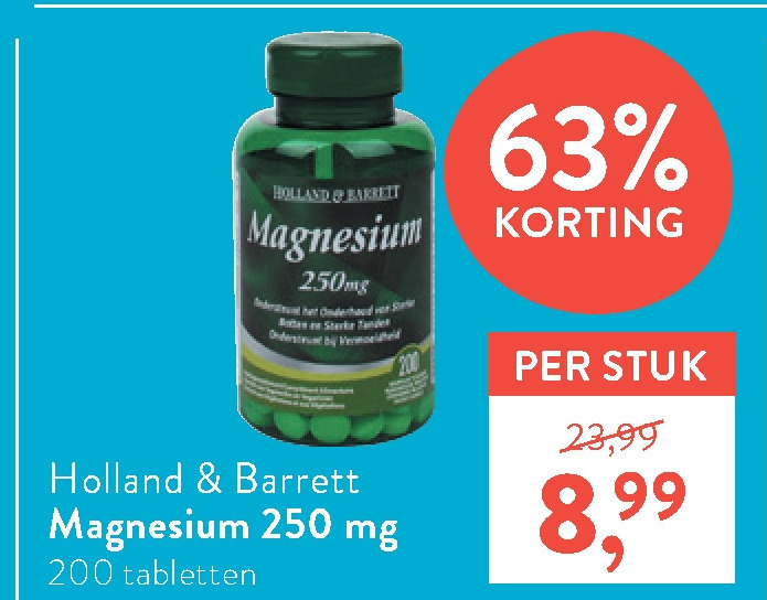 Holland and Barrett   voedingssupplement folder aanbieding bij  Holland & Barrett - details