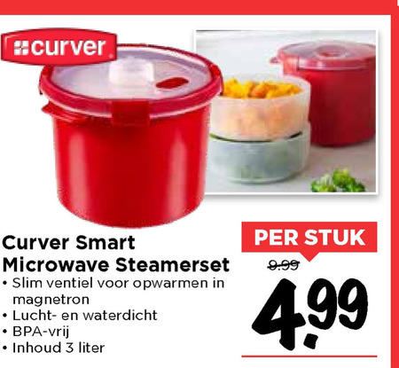 Curver   magnetrondoos folder aanbieding bij  Vomar - details