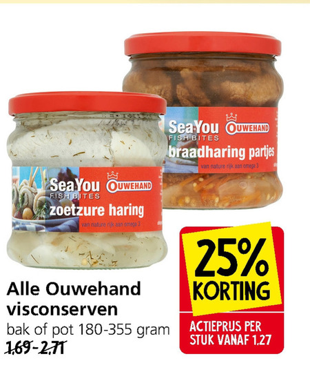 Ouwehand   rolmops, haring folder aanbieding bij  Jan Linders - details