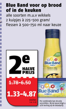 Blue Band   olie en vetten, margarine folder aanbieding bij  Poiesz - details