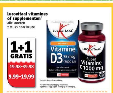 Lucovitaal   vitamine folder aanbieding bij  Poiesz - details