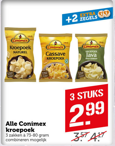 Conimex   kroepoek folder aanbieding bij  Coop - details