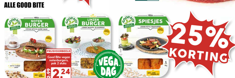 Goodbite   vegetarisch folder aanbieding bij  MCD Supermarkt Basis - details