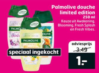 Palmolive   douchegel folder aanbieding bij  Trekpleister - details