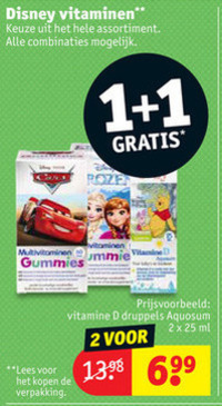 Gummies   multivitaminen folder aanbieding bij  Kruidvat - details