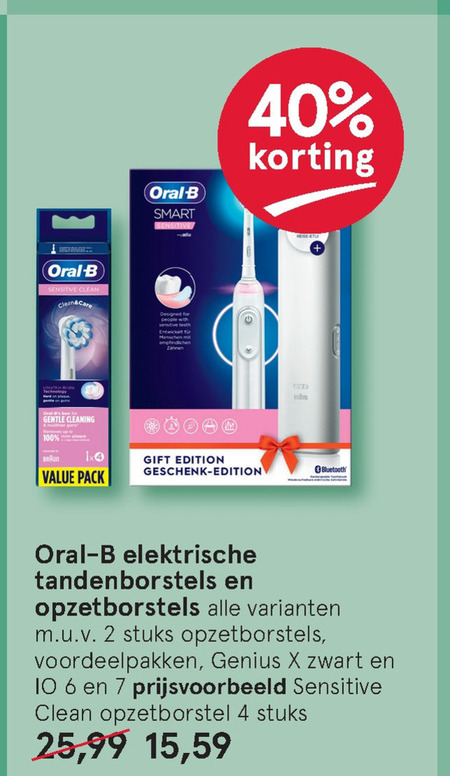 Braun Oral-B   opzetborstel, electrische tandenborstel folder aanbieding bij  Etos - details