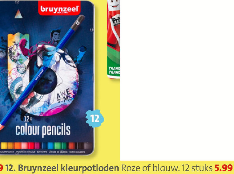 Bruynzeel   kleurpotloden folder aanbieding bij  Bruna - details