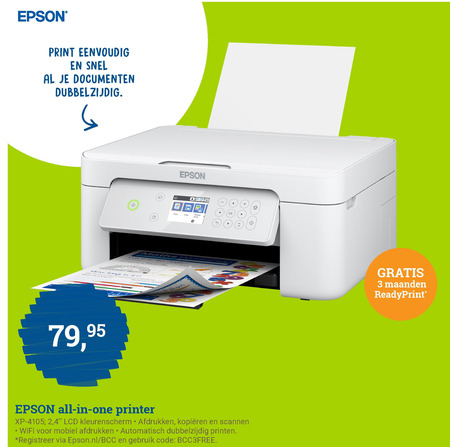 Epson   all-in-one printer folder aanbieding bij  BCC - details