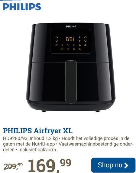 Philips   friteuse folder aanbieding bij  BCC - details