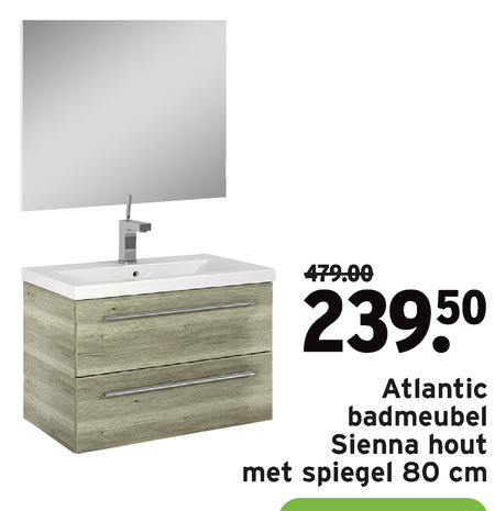 Atlantic   badmeubel folder aanbieding bij  Gamma - details